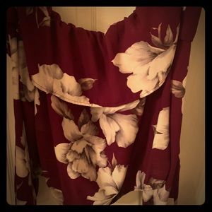 Off shoulder Charlotte Russe blouse